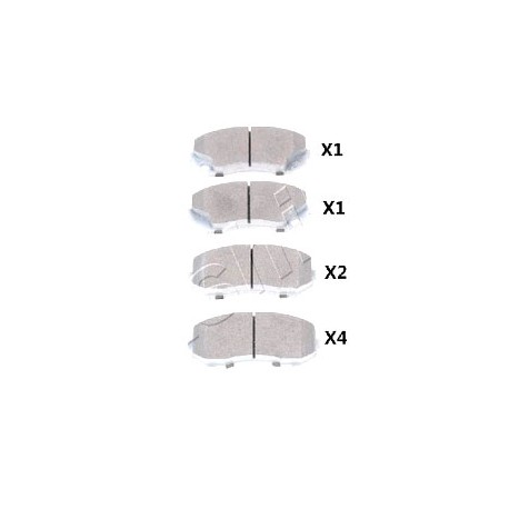 Накладки MK528944 5005511 Mitsubishi Canter предни