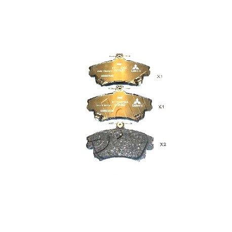 Накладки M850976 5005516 Mitsubishi предни