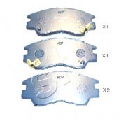 Накладки MB500819 5005527 Mitsubishi предни