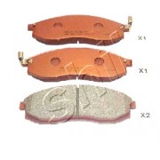 Накладки MN102617 5005582 Mitsubishi Nissan предни