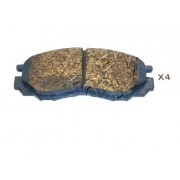 Накладки MR389547 5005585P Hyundai Mitsubishi Shuanghuan предни