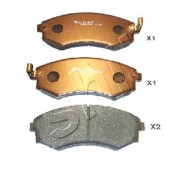 Накладки 5810128A00 5005590 Hyundai Kia Nissan Ssangyong предни