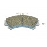 Накладки MR407946 5005593 Mitsubishi Smart предни