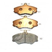 Накладки 5810143A00 5005595 Hyundai предни