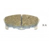 Накладки 0449187226000 5006603 Daihatsu Move предни