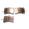 Накладки 0449197213000 5006608 Daihatsu Cuore предни