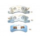 Накладки 04465B2040 5006609 Daihatsu Mitsubishi предни