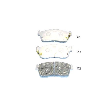 Накладки 04465B1020 5006612 Daihatsu Nissan Subaru Suzuki предни