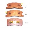 Накладки 0449197201000 5006615 Daihatsu предни