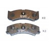 Накладки 00449187719 5006697 Daihatsu Charade предни