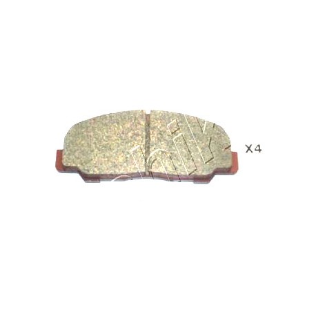 Накладки 0449187621000 5006698 Daihatsu предни