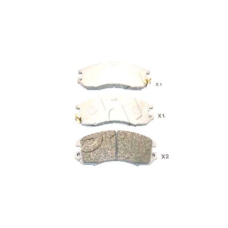 Накладки 26296AA000 5007705 Subaru предни