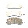 Накладки 26296AA000 5007705 Subaru предни