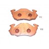 Накладки 26290TA070 5007795 Subaru E Wagon предни