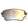 Накладки 5520050J02 5008807 Suzuki Grand Vitara предни