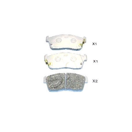Накладки 04465B1020 5008809 Daihatsu Nissan Subaru Suzuki предни