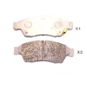 Накладки 5581054G50 5008810 Suzuki Liana предни