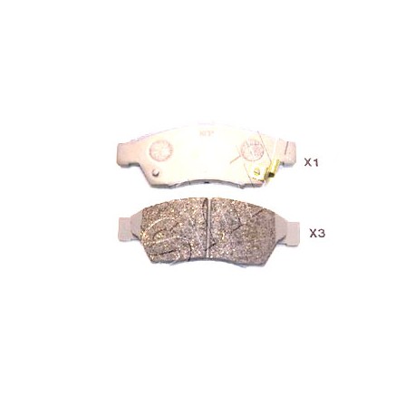 Накладки 5581054G50 5008810 Suzuki Liana предни
