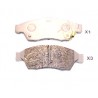Накладки 5581054G50 5008810 Suzuki Liana предни
