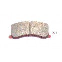 Накладки 5580060G50 5008816 Suzuki предни