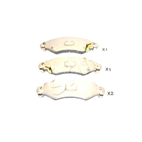 Накладки 5581083E00 5008885 Subaru Suzuki предни