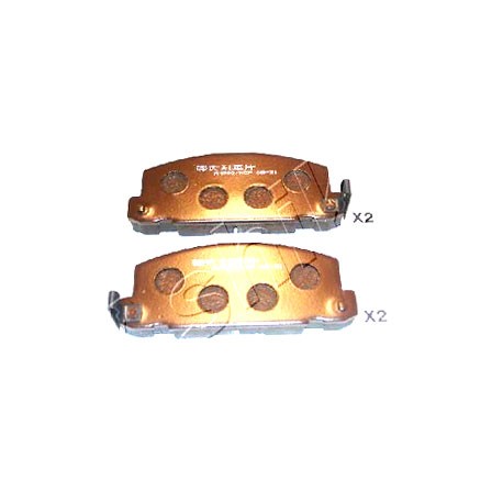 Накладки 4310069 5009901 Isuzu Ssangyong предни