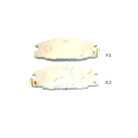 Накладки 4310431 5009904 Isuzu Opel предни