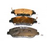 Накладки 581010WA00 500HH14 Hyundai Kia Ssangyong предни