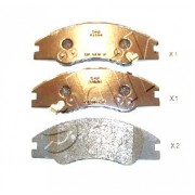 Накладки 581012FA20 500KK11 Kia Cerato предни
