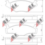 36536 Seat Volkswagen накладки