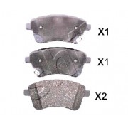 Накладки 581011PA00 500KK22 Kia Venga предни