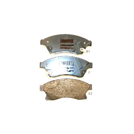 Накладки 13301207 500WW12 Chevrolet Opel предни