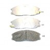 Накладки 5810126A00 50H0005 Hyundai Nissan Ssangyong предни