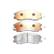 Накладки 58101H1A00 50H0006 Hyundai Terracan предни