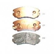 Накладки 581012CA20 50H0010 Hyundai Kia предни