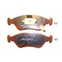 Накладки 0K2A3323Z 50K0002 Kia предни