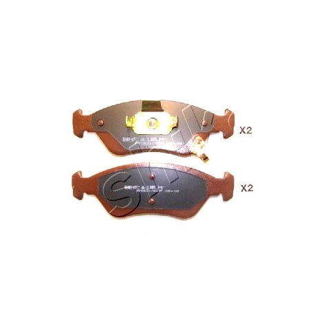 Накладки 0K2A3323Z 50K0002 Kia предни