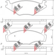 36540 Seat Volkswagen накладки