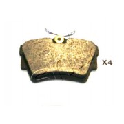 Накладки 4406000QAF 5101109 Nissan задни