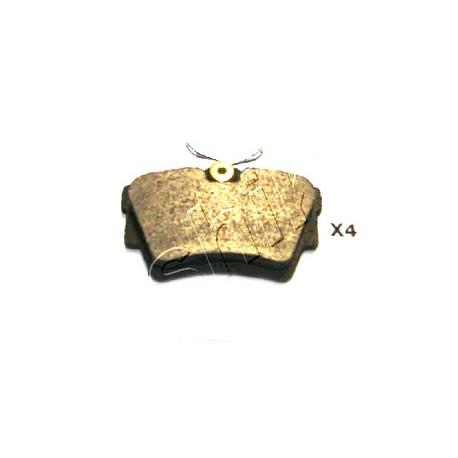 Накладки 4406000QAF 5101109 Nissan задни