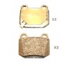 Накладки D40F0CD026 5101119 Mitsubishi Nissan Subaru задни