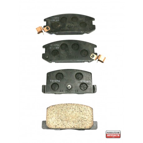 Накладки 04466-17100 0446617100 Toyota MR2 задни комплект