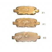 Накладки 440608H385 5101154 Infiniti Nissan Suzuki задни