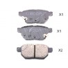Накладки 0446612130 5102214 Great Wall Lexus Subaru Suzuki Toyota задни