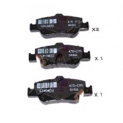 Накладки 0446602180 5102220 Toyota задни