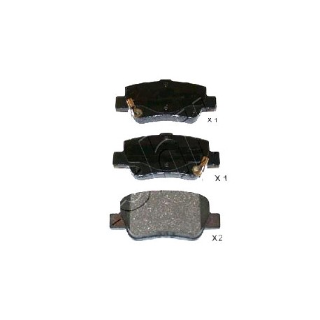 Накладки 0446605040 5102223 Toyota Avensis задни