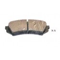 Накладки 0446660030 5102259 Toyota задни