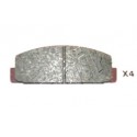 Накладки E0Y82643ZX 5103302 Mazda задни