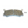 Накладки NAY12643Z 5103303 Daihatsu Mazda задни