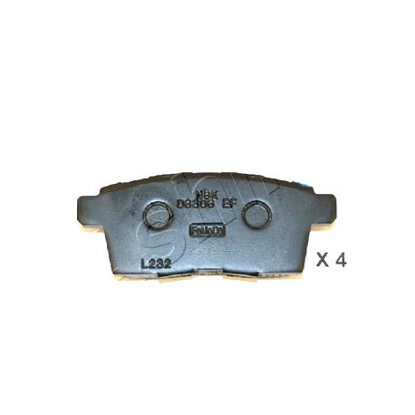 Накладки EHY42643Z 5103309 Mazda CX-7 задни